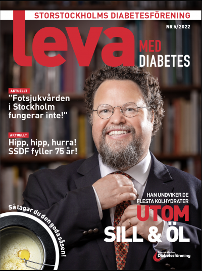 omslag till leva med diabetes