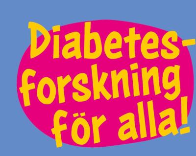 diabetesforskning för alla