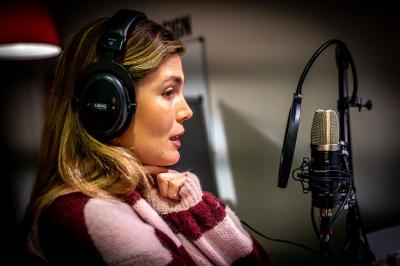 domino stålvant i poddstudion