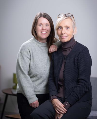 Anna Stenesand och Åsa Wallin står bakom Min diabetes